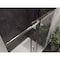 Anzzi 48 in. x 76 in. H Sliding Frameless Shower Door in Brushed Nickel w/ Tsunami Guard Tempered Glass SD-FRLS05701BN - alternate 7